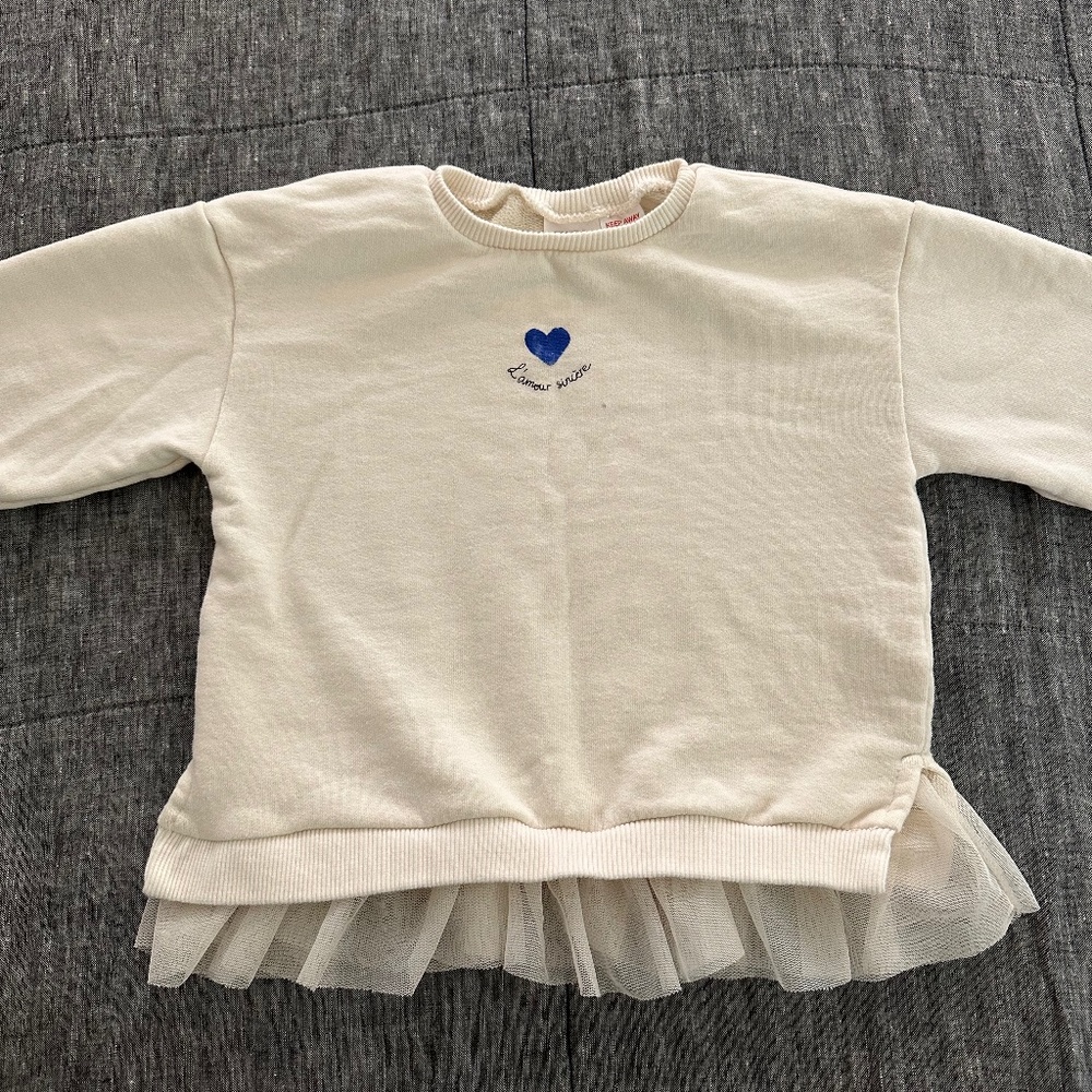 Zara kids sweatshirt - 4-5T